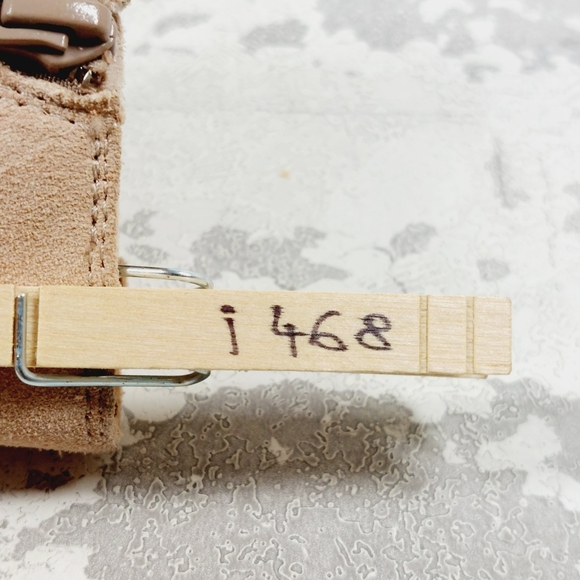 NEW Andre Assous Naia Suede Tan Block Heel Ankle Bootie i468 - Picture 12 of 12